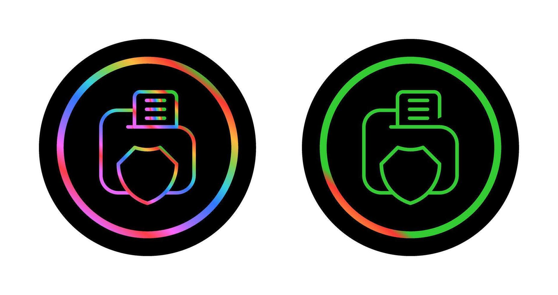 Data Privacy Vector Icon