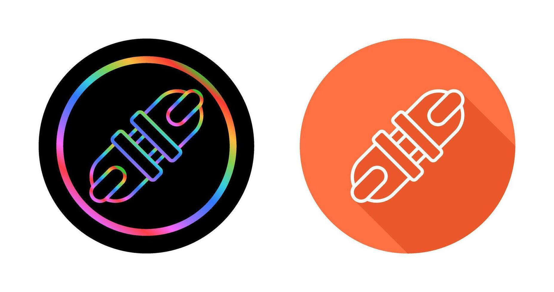 Unplugged Vector Icon