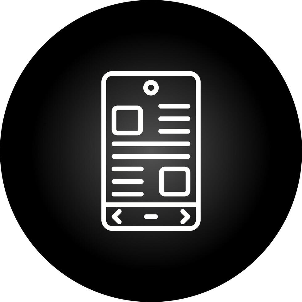 Mobile Vector Icon