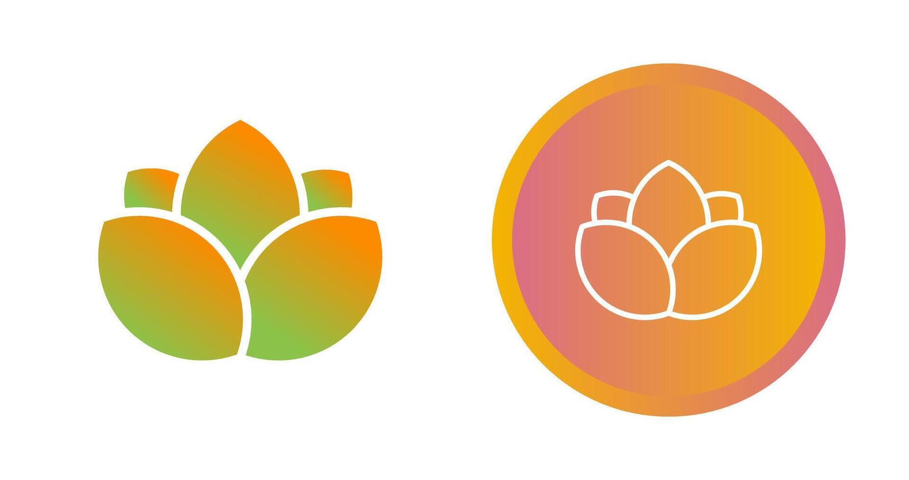 Lotus flower Vector Icon
