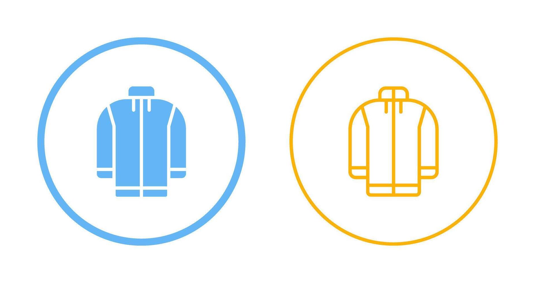 Fleece jacket Vector Icon