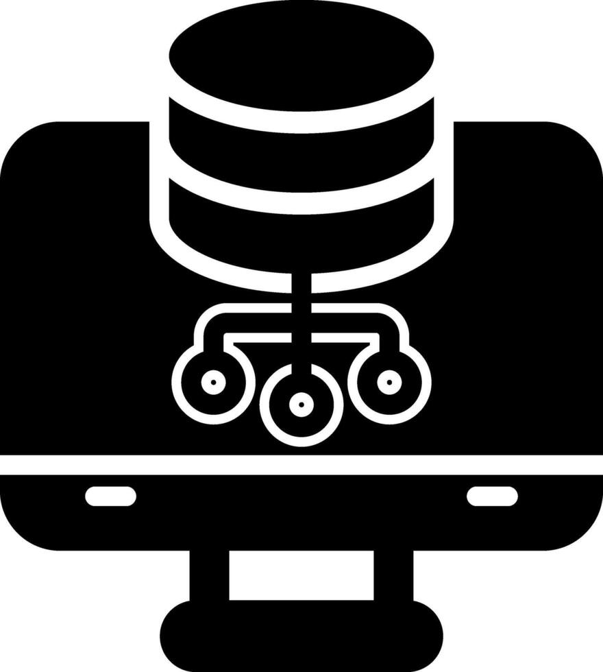 Database Management Vector Icon