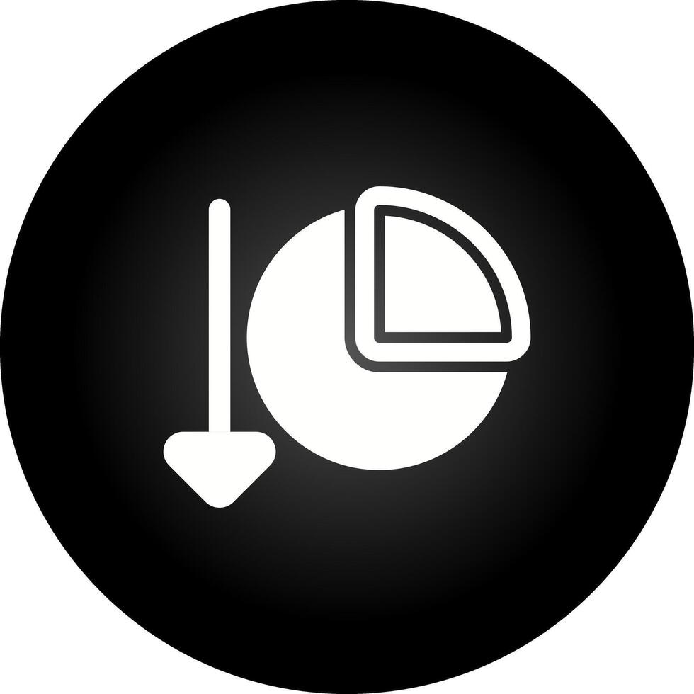 Chart Decreasing Vector Icon