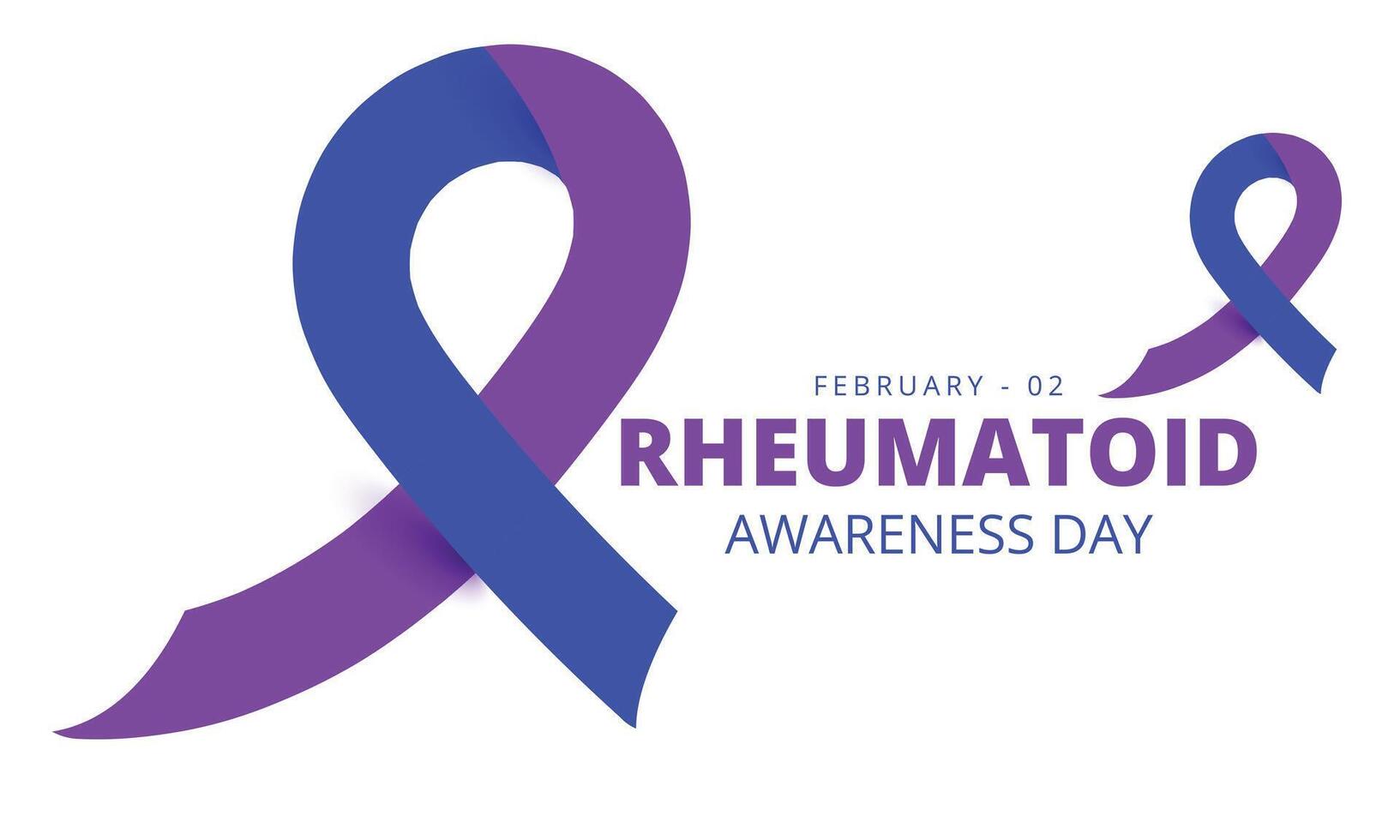 Rheumatoid Awareness Day. background, banner, card, poster, template. Vector illustration.