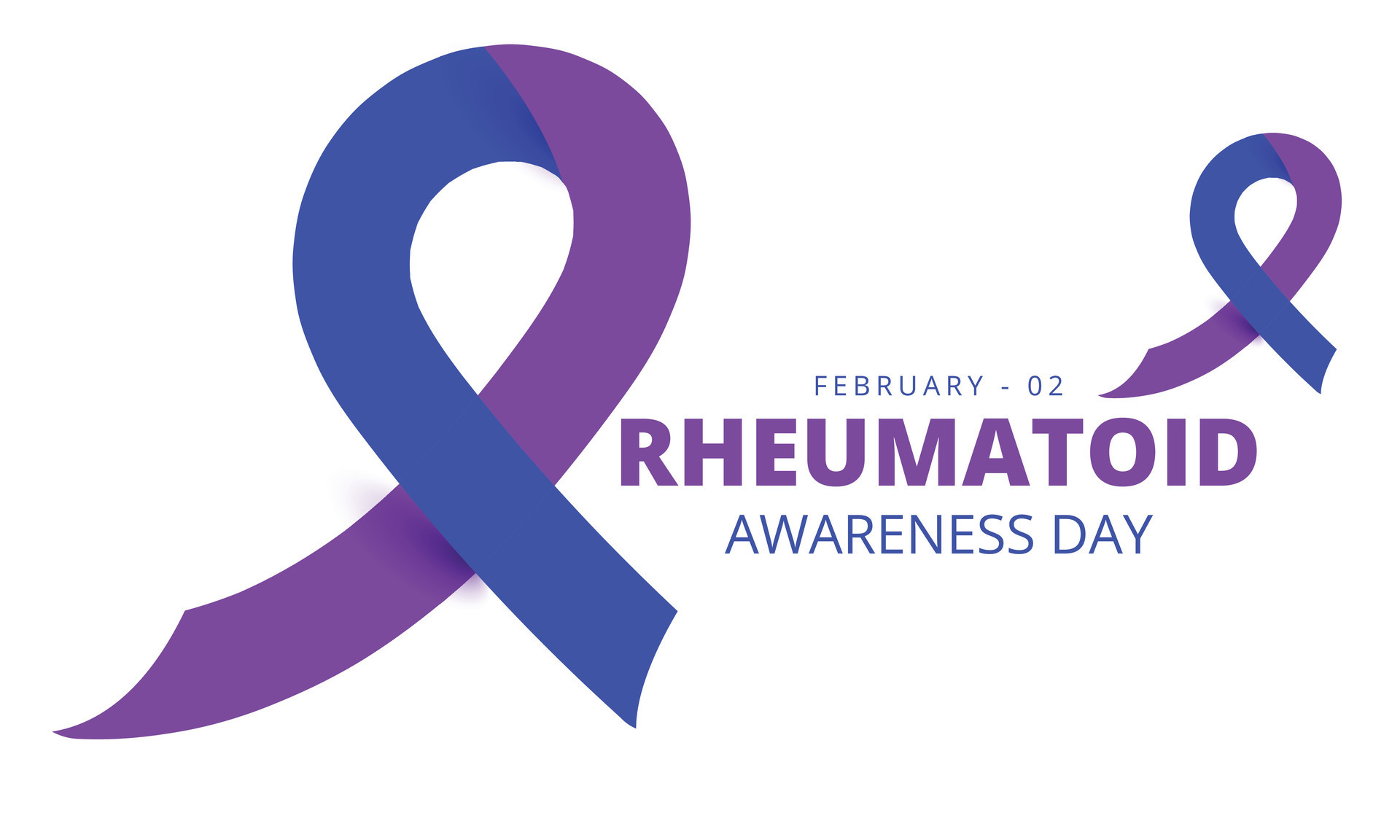 Rheumatoid Awareness Day. background, banner, card, poster, template. Vector illustration