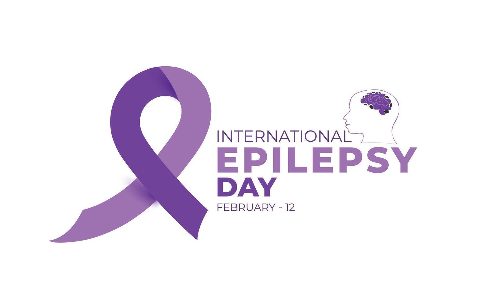 international Epilepsy day. background, banner, card, poster, template. Vector illustration.