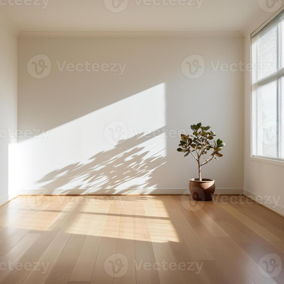 AI generated Minimalist living room photo