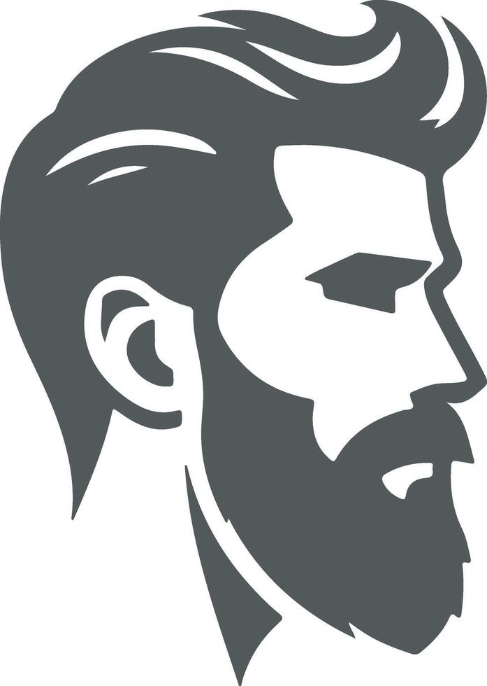 Beard Man Vector