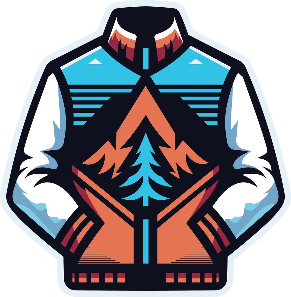 Stylish Jacket Vector