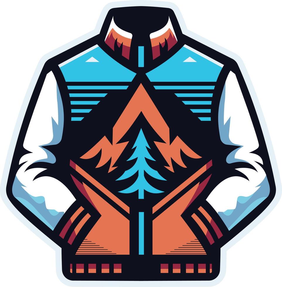 Stylish Jacket Vector