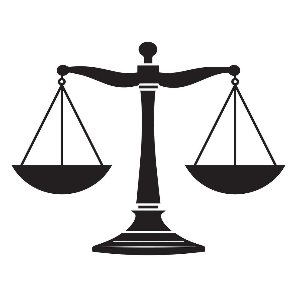 Scale icon. Law and justice theme. Isolated design. Vector illustration.