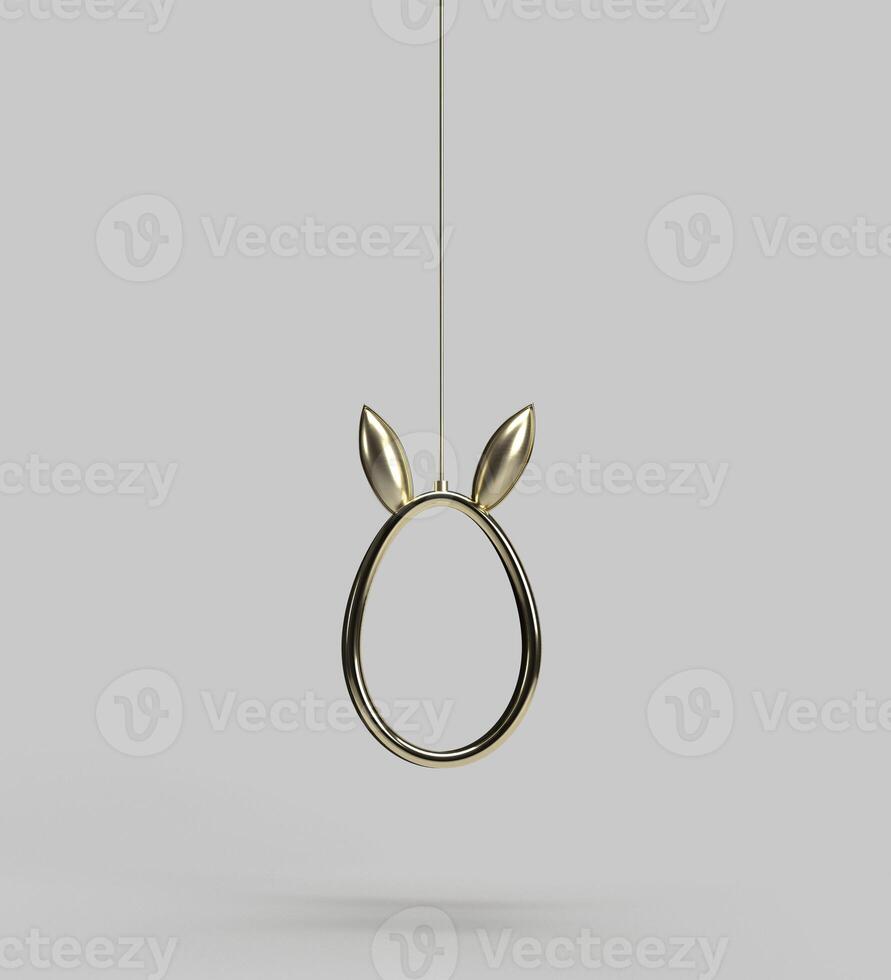 easter egg day empty blank ehite isolated background dicut object icon pet animal hare spring time fluffy mammal art graphic concept card design celebration festival costume headband character bunny photo