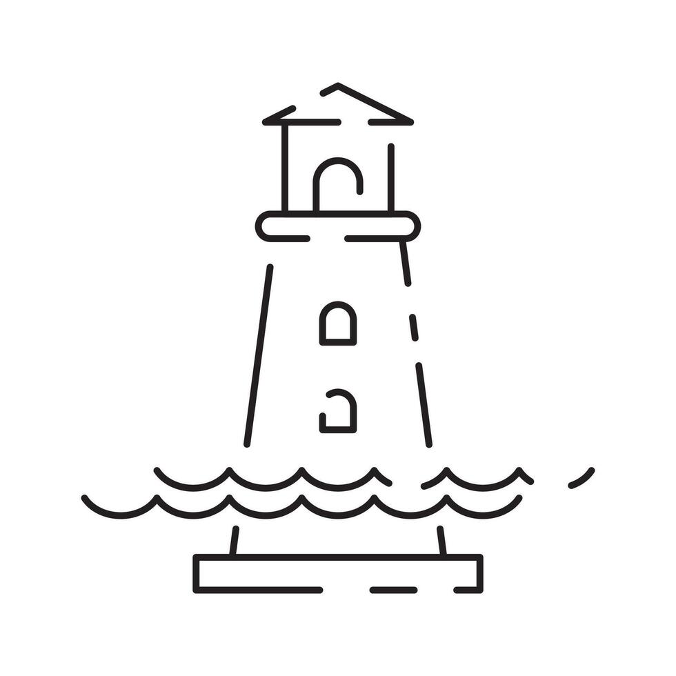 Global disasters. Modern vector plain line design icon. Drought, flood and water. Plant and nature or farm. Famine and insurance.