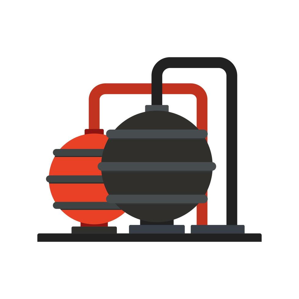 Petroleum industry. Vector fuel, oil, gas and energy illustration. Gasoline station or power symbol and element.