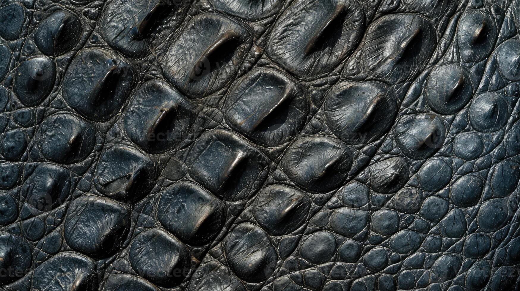 AI generated Textured crocodile, alligator, or lizard skin. Exotic reptilian allure, Ai Generated. photo