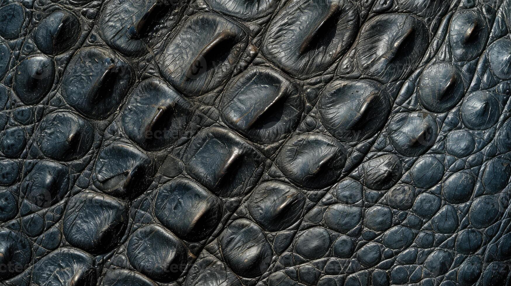 AI generated Textured crocodile, alligator, or lizard skin. Exotic reptilian allure, Ai Generated. photo