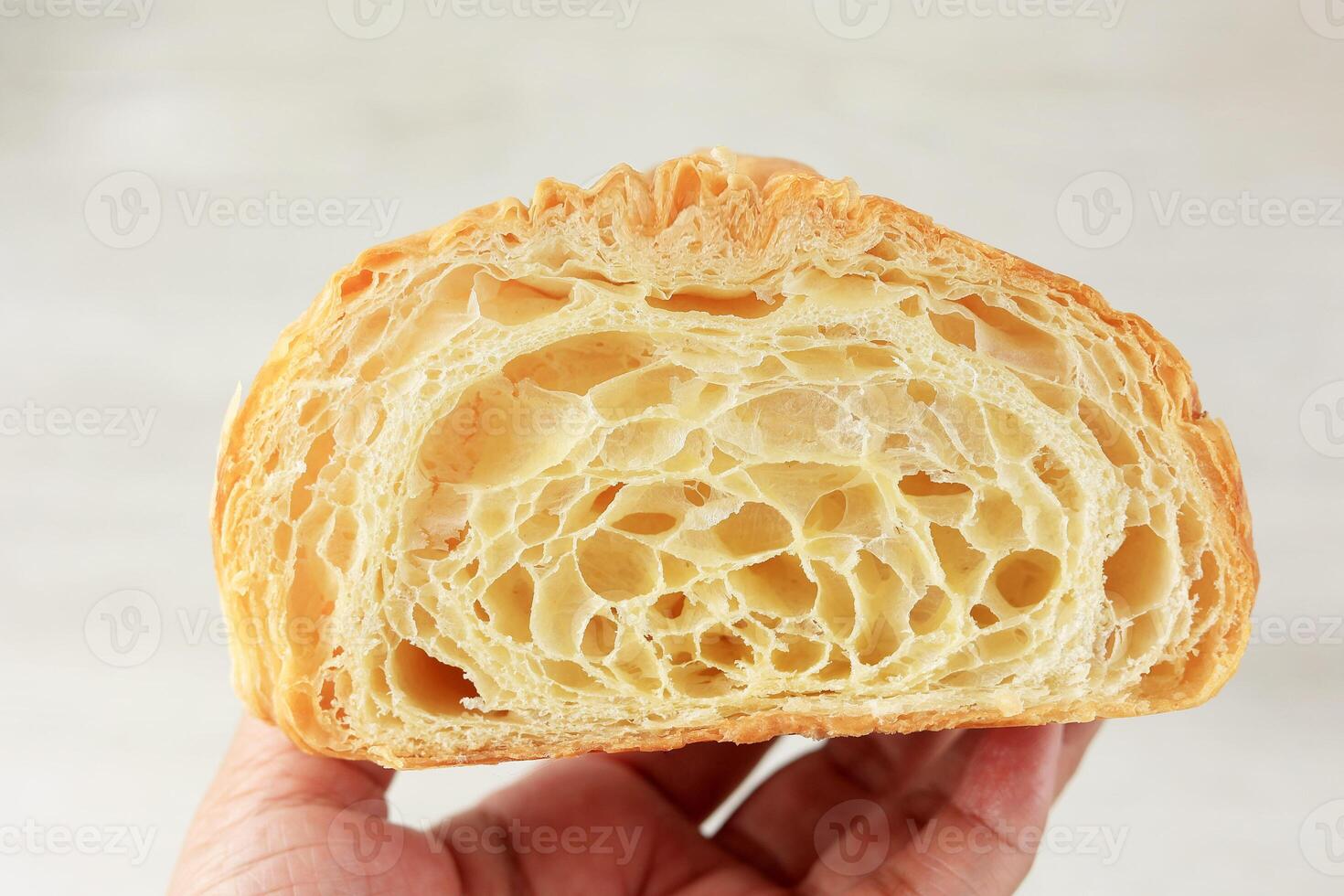 Close Up Croissant Texture photo
