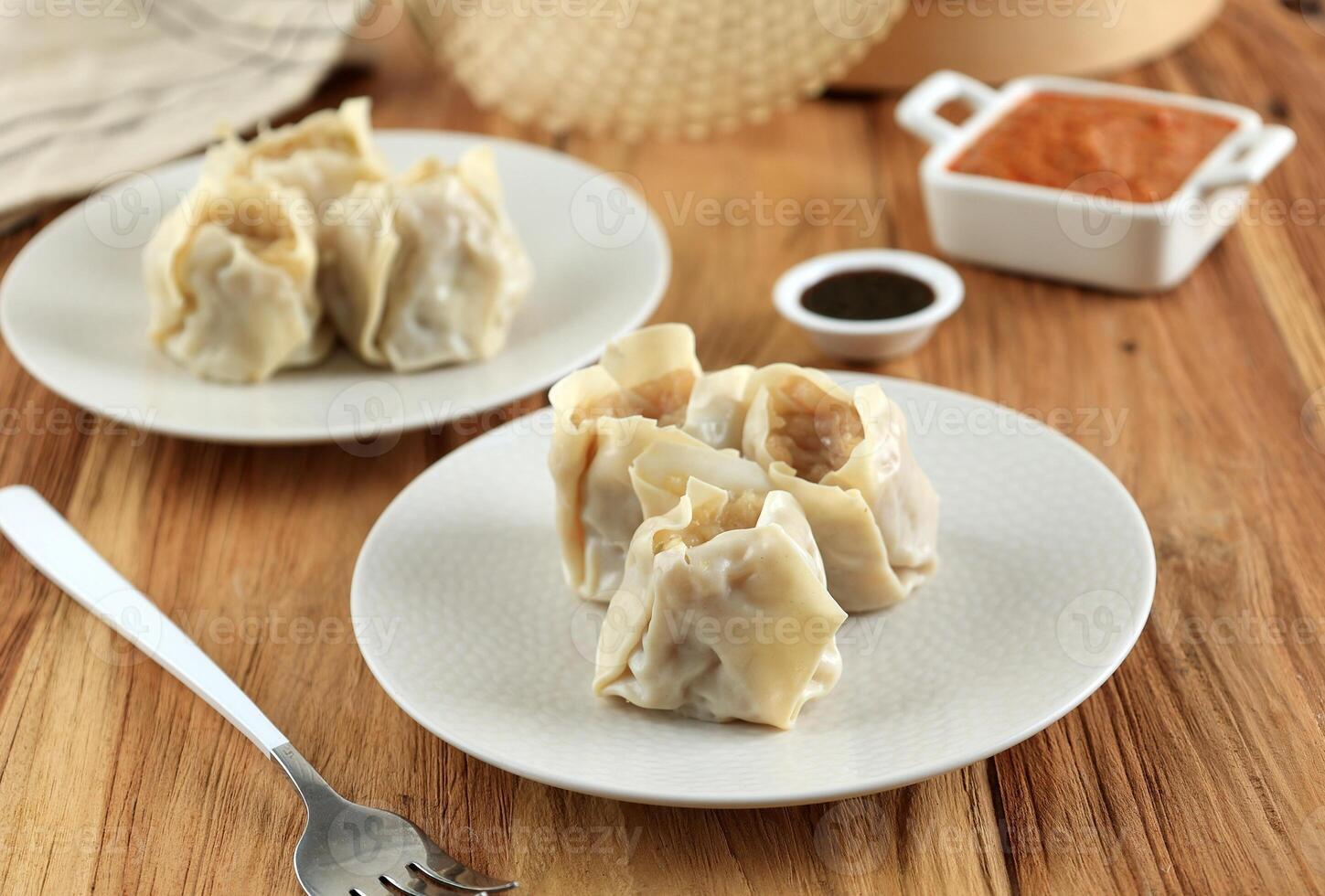 Siomay Ikan Bandung, Street Food Dumpling Popular in West Java photo