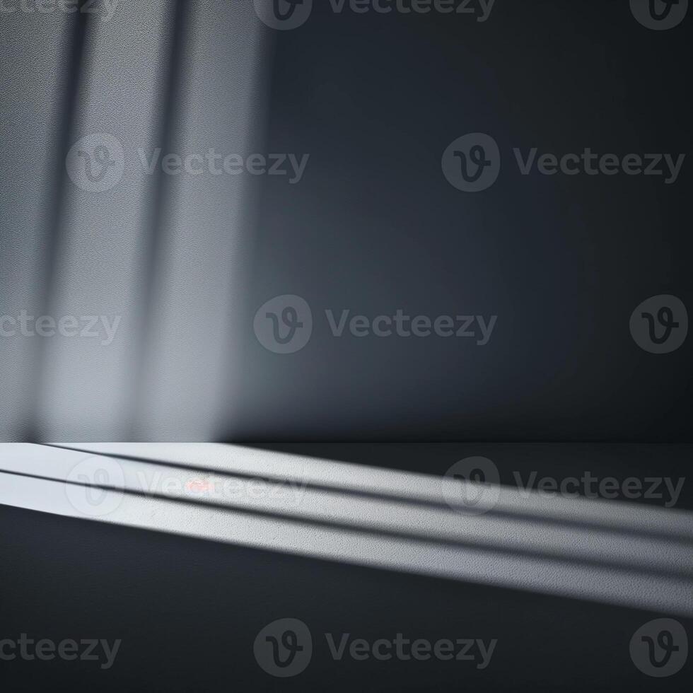AI generated Minimal abstract black background photo