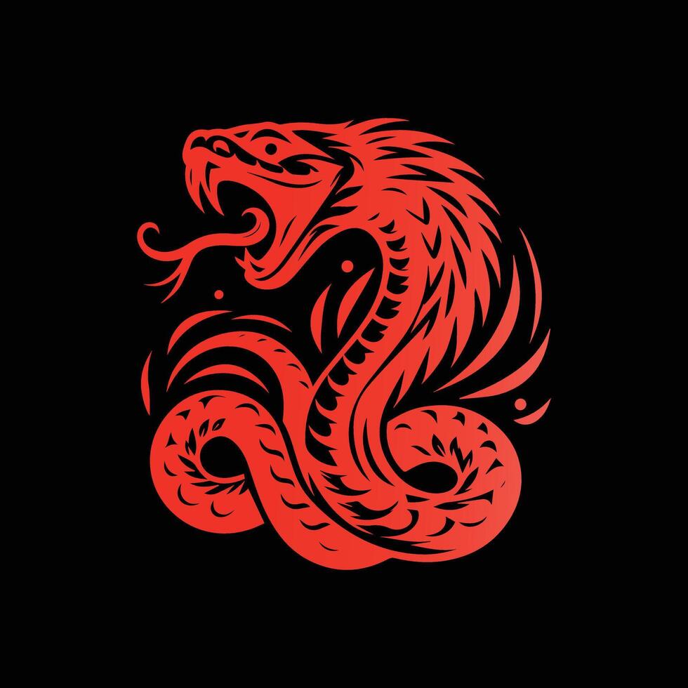 Gradient dragon logo designs for vector illustration.