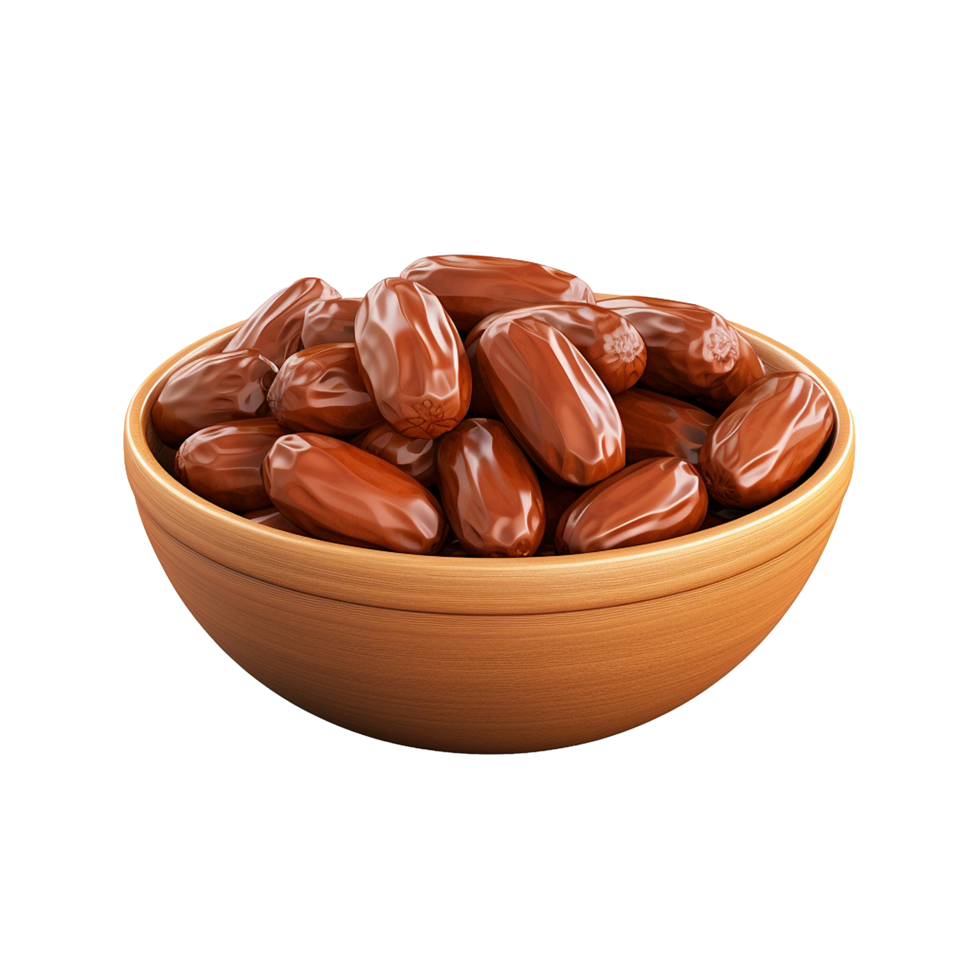 AI generated Ramadan dates png isolated on transparent background