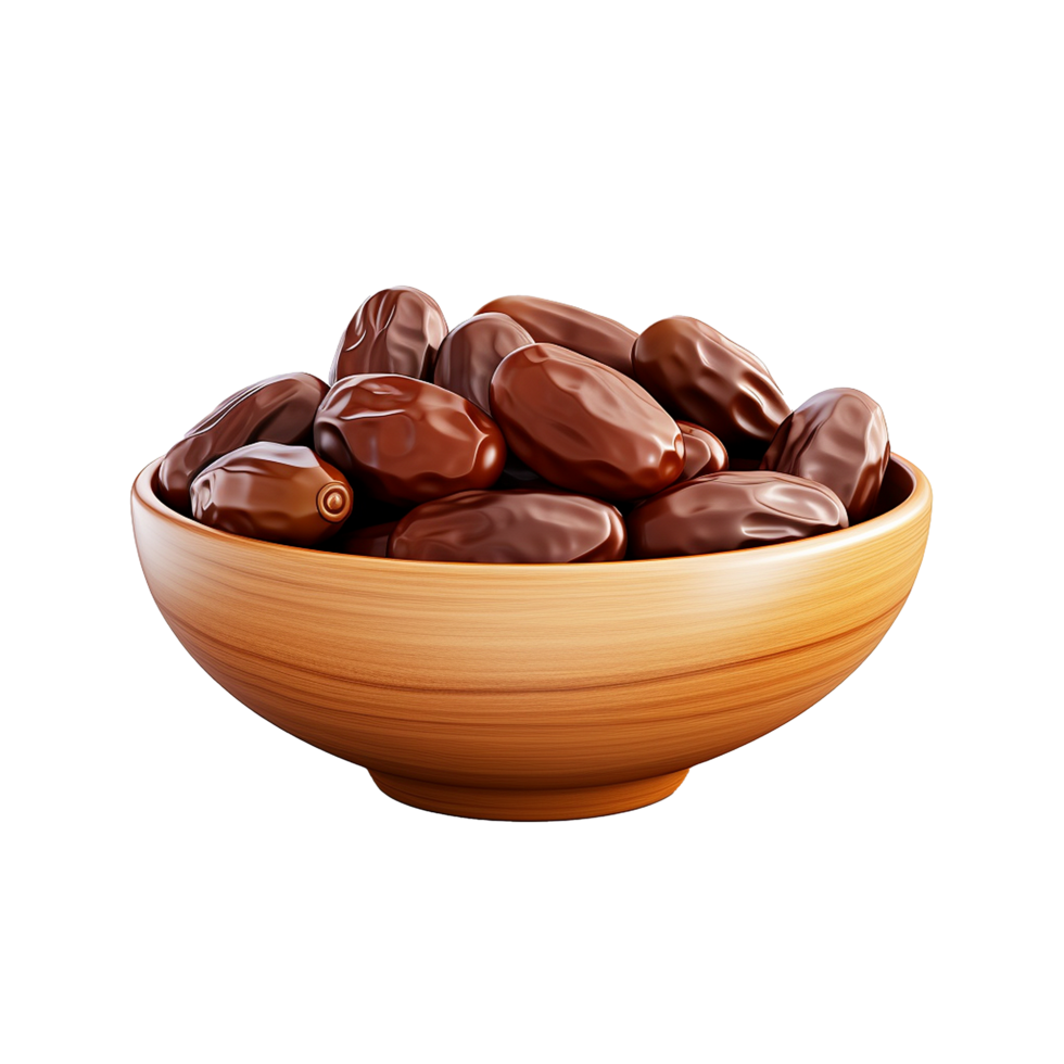 AI generated Ramadan dates png isolated on transparent background