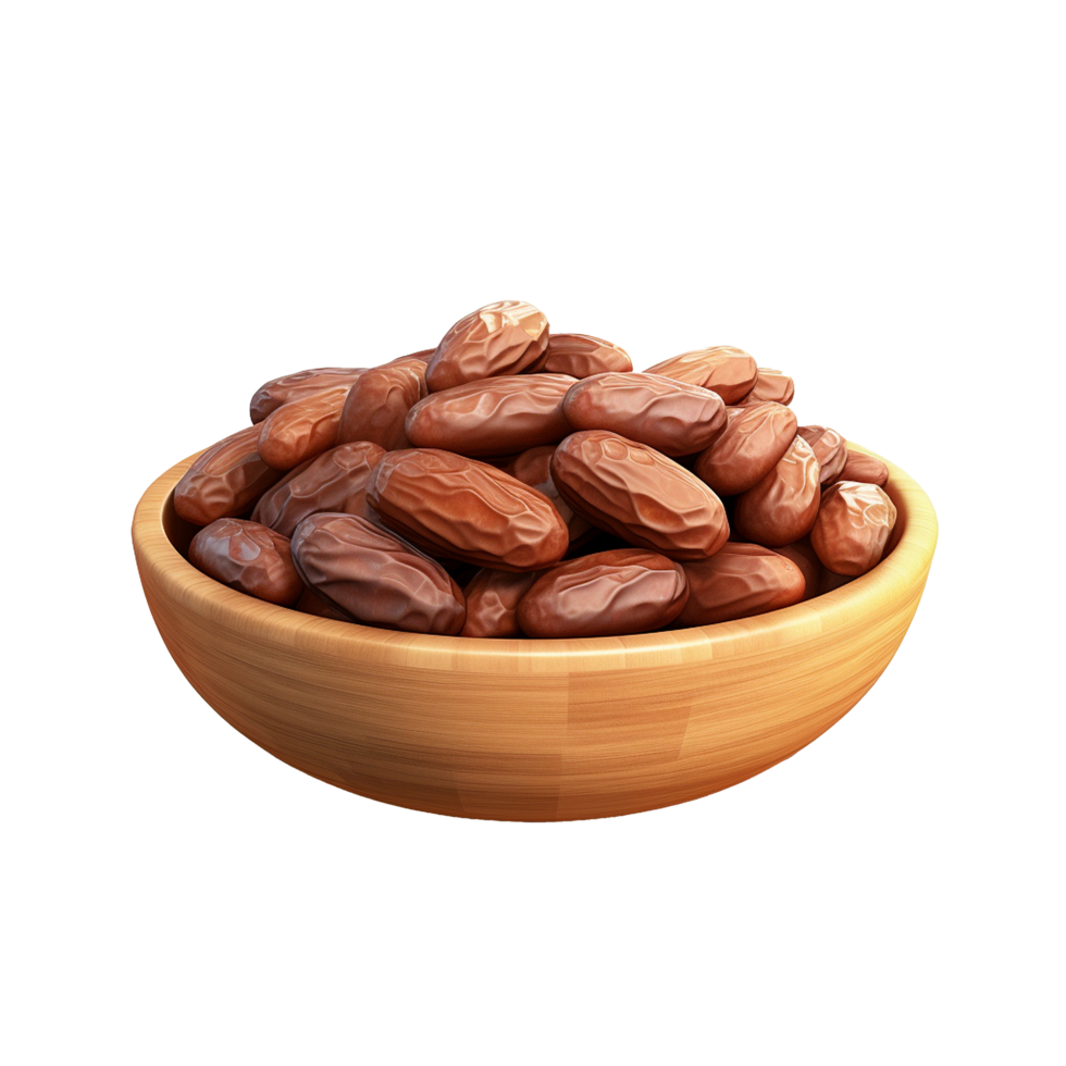 AI generated Ramadan dates png isolated on transparent background