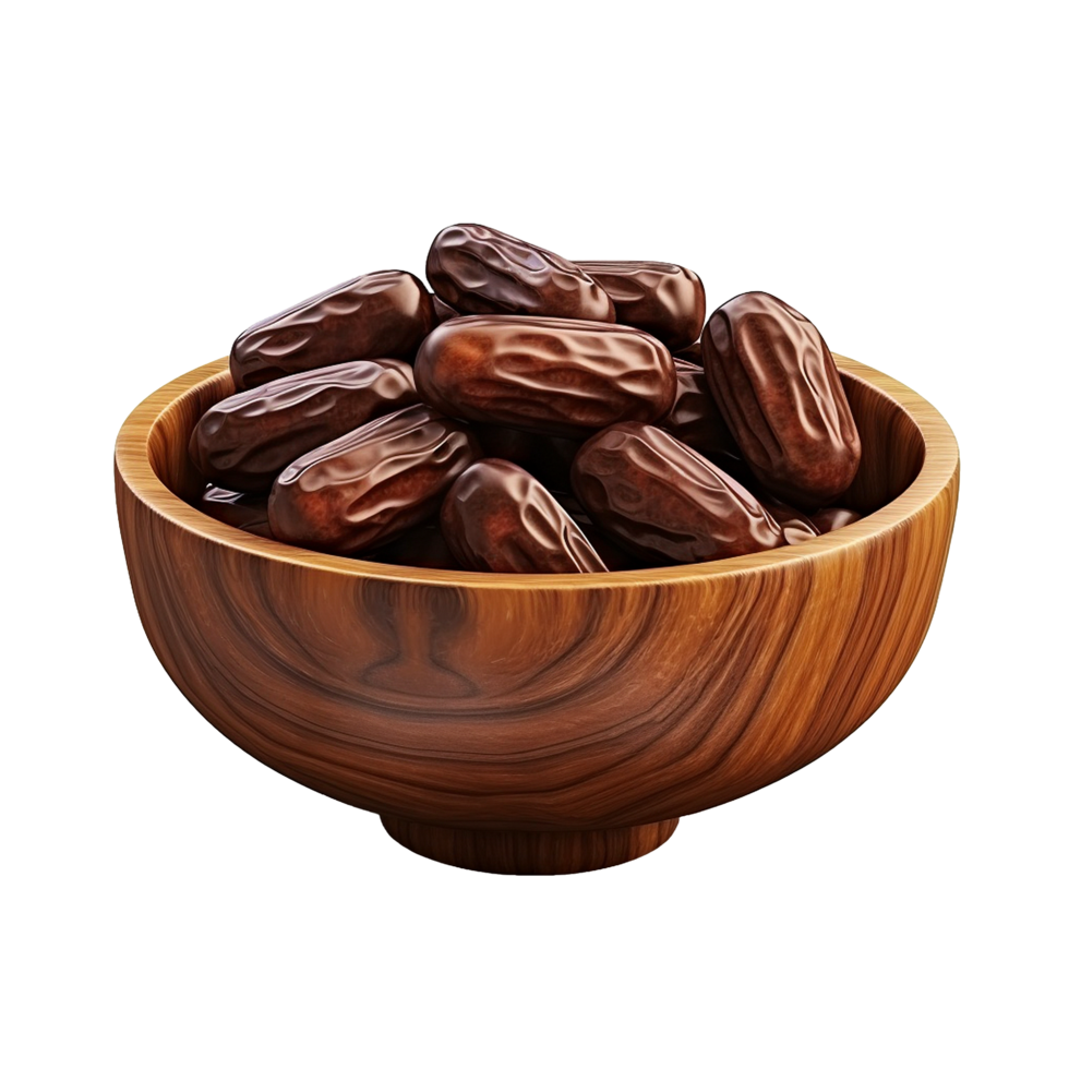 AI generated Ramadan dates png isolated on transparent background
