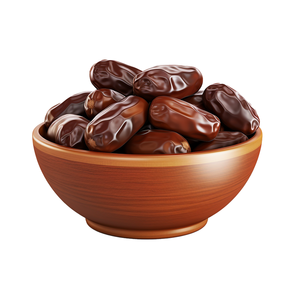 AI generated Ramadan dates png isolated on transparent background