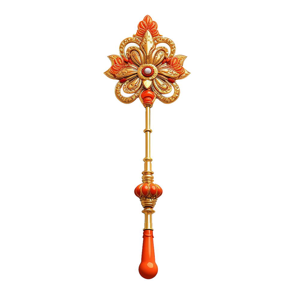 AI generated Gudi padwa isolated on transparent background png