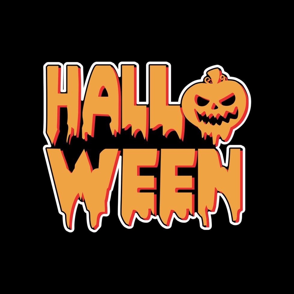 Halloween t-shirt design vector