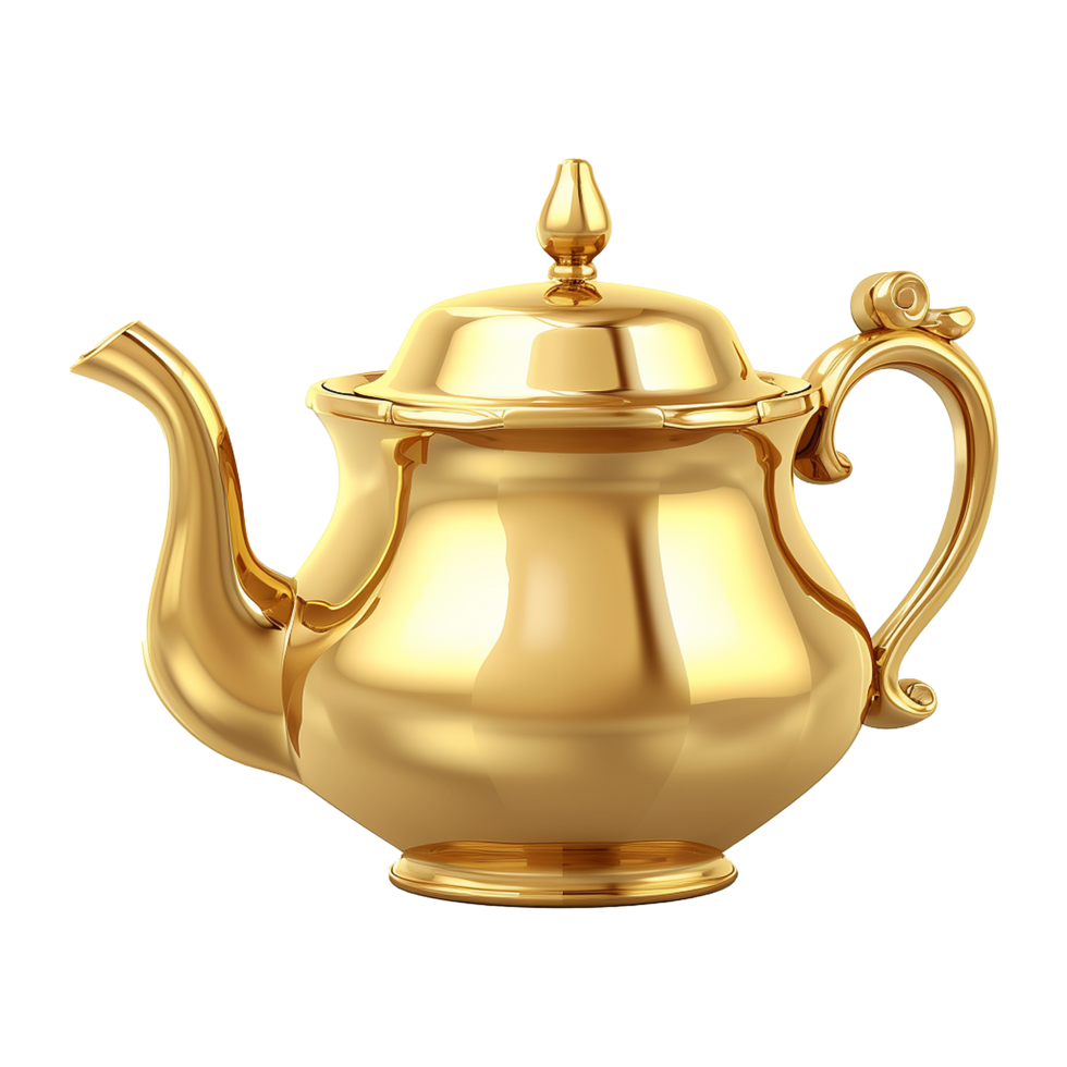 AI generated Kettle isolated on transparent background png