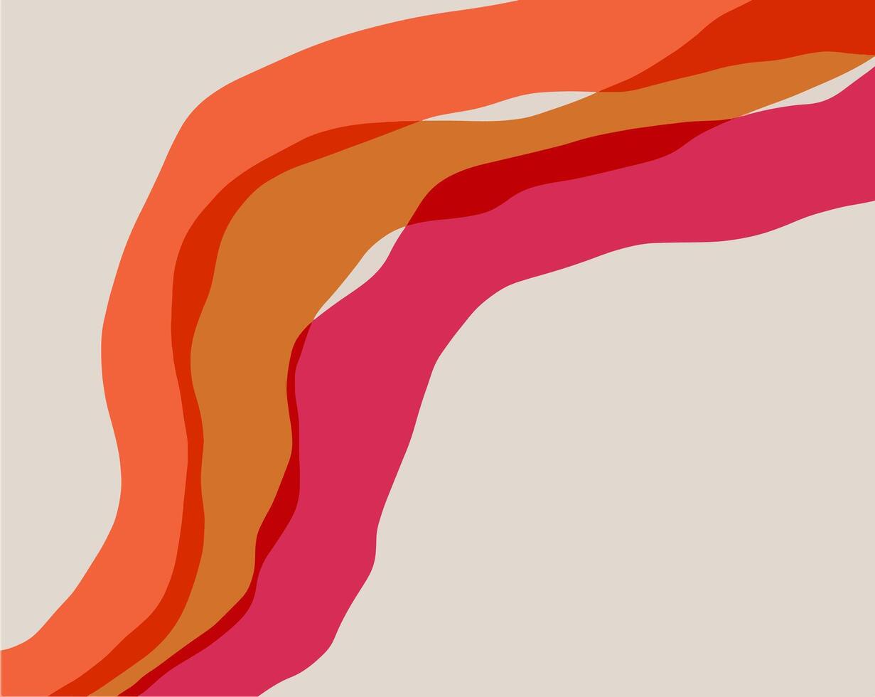Abstract wave color design for templates. vector