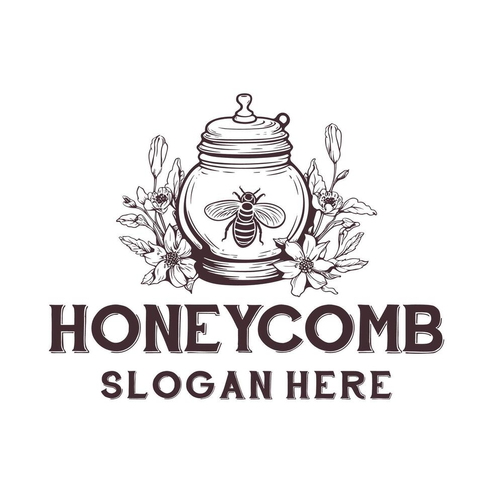 Honeycomb logo vector