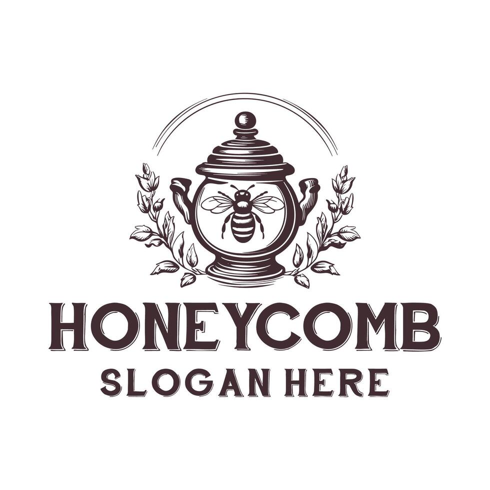 Honeycomb logo vector