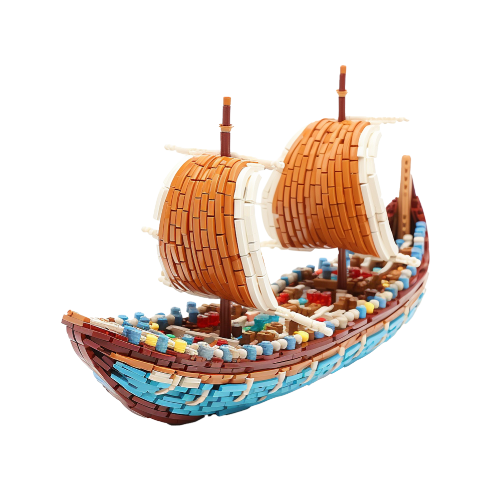 AI generated Beadwark craft isolated on transparent background png