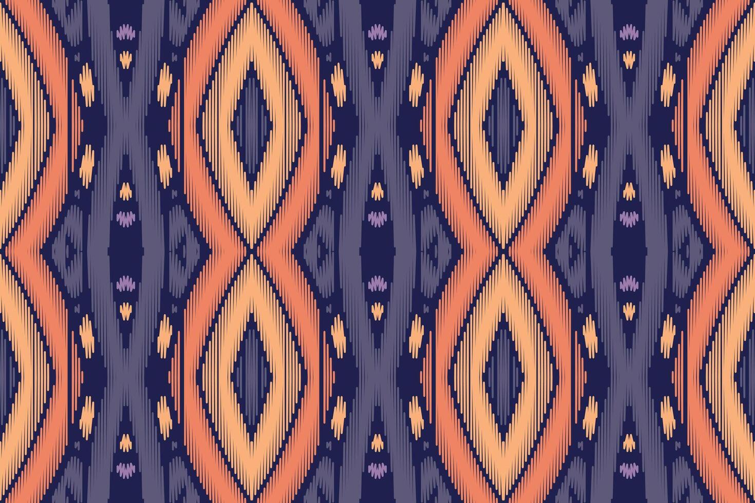 arte de patrones étnicos abstractos. ikat de patrones sin fisuras tradicional. estilo americano, mexicano. vector