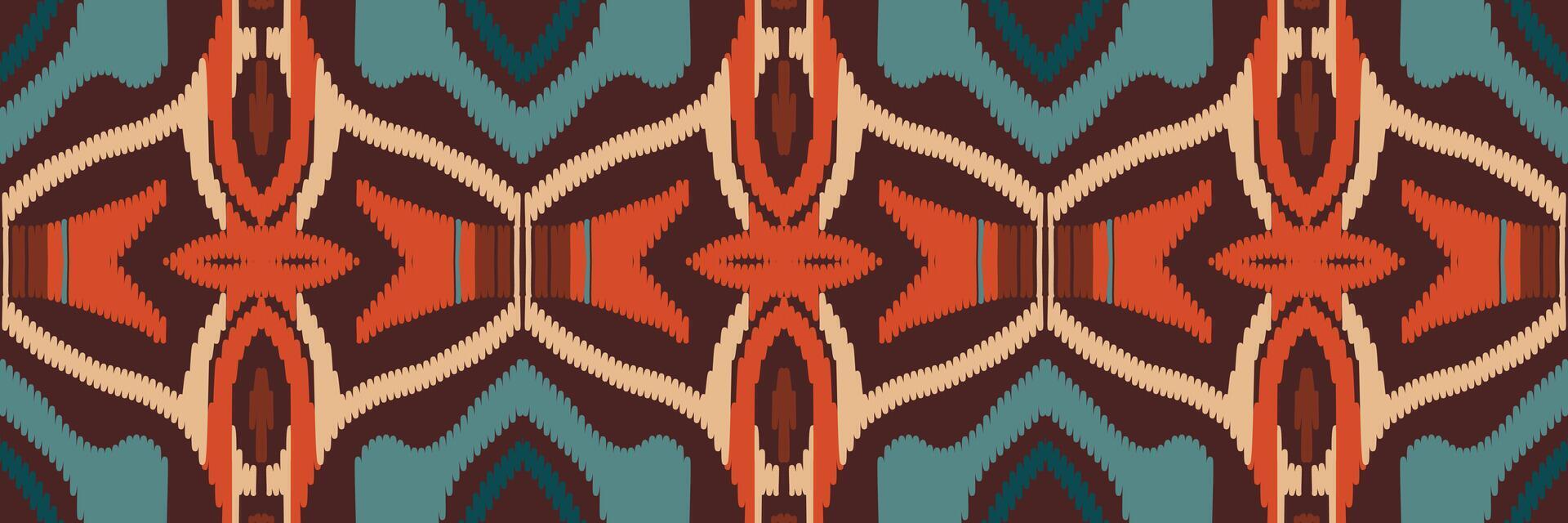 Ikat pattern in tribal. Geometric ethnic traditional. Mexican striped style. Design for background, wallpaper, vector illustration, fabric, clothing, batik, carpet, embroidery.