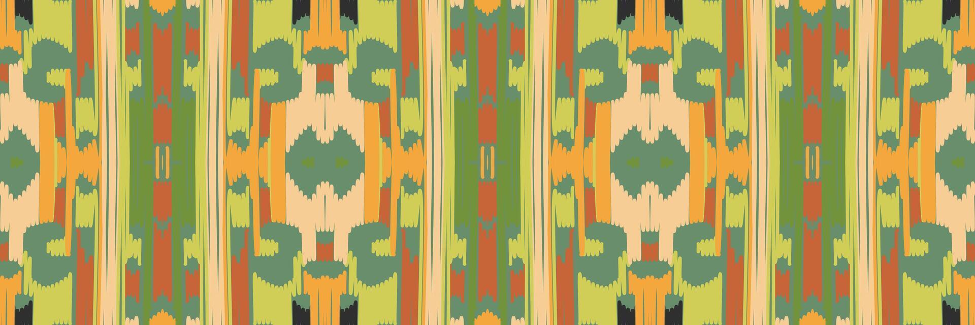 patrón ikat en tribal. geométrico étnico tradicional. estilo mexicano a rayas. diseño para fondo, papel tapiz, ilustración vectorial, tela, ropa, batik, alfombra, bordado. vector