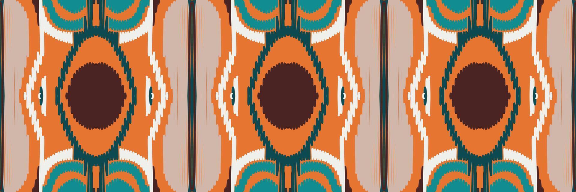 Abstract ethnic pattern art. Ikat seamless pattern in tribal. Design for background, wallpaper, vector illustration, fabric, clothing, carpet, embroidery.