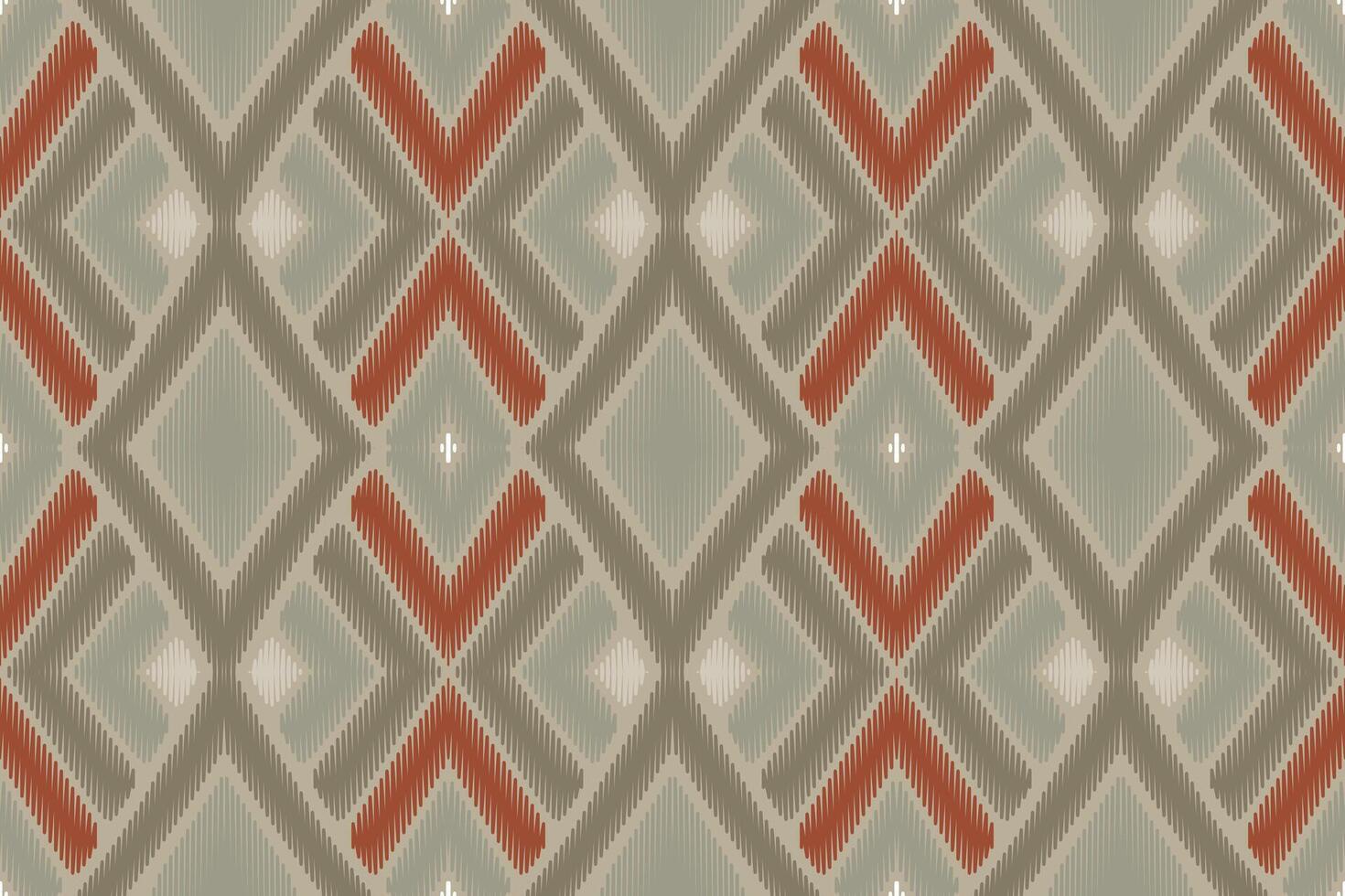 patrón étnico ikat sin costuras en tribal. estilo americano, mexicano. estampado de adornos geométricos aztecas. vector