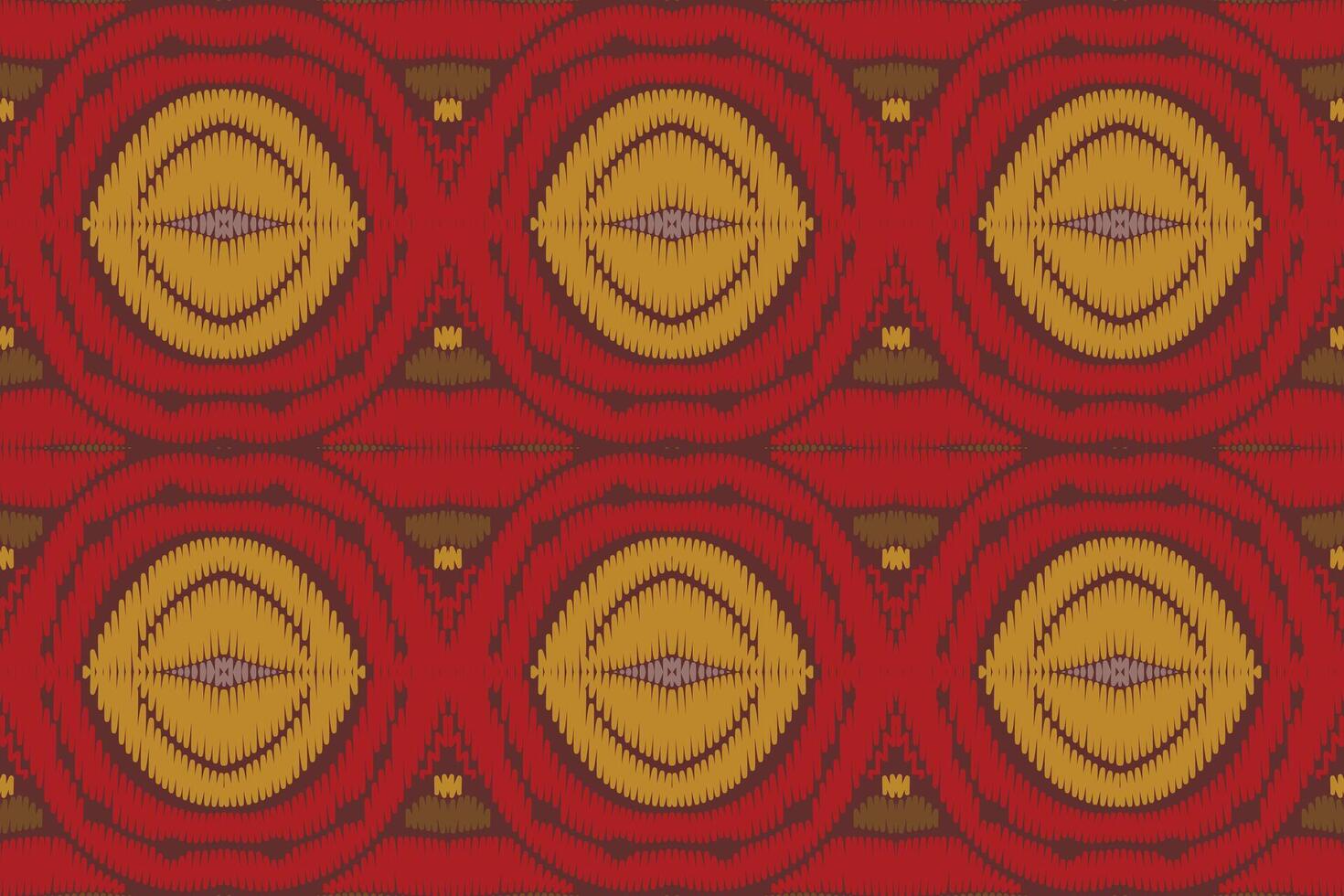 Ikat abstract geometric embroidery ethnic pattern design. Aztec fabric carpet mandala ornament chevron textile decoration wallpaper. Tribal boho native ethnic turkey traditional vector background