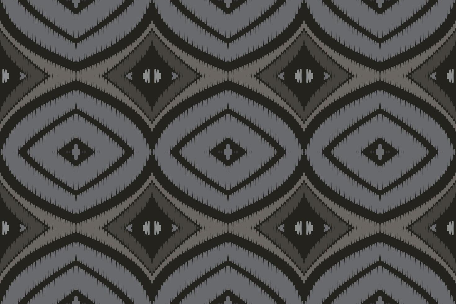 Ikat abstract geometric embroidery ethnic pattern design. Aztec fabric carpet mandala ornament chevron textile decoration wallpaper. Tribal boho native ethnic turkey traditional vector background