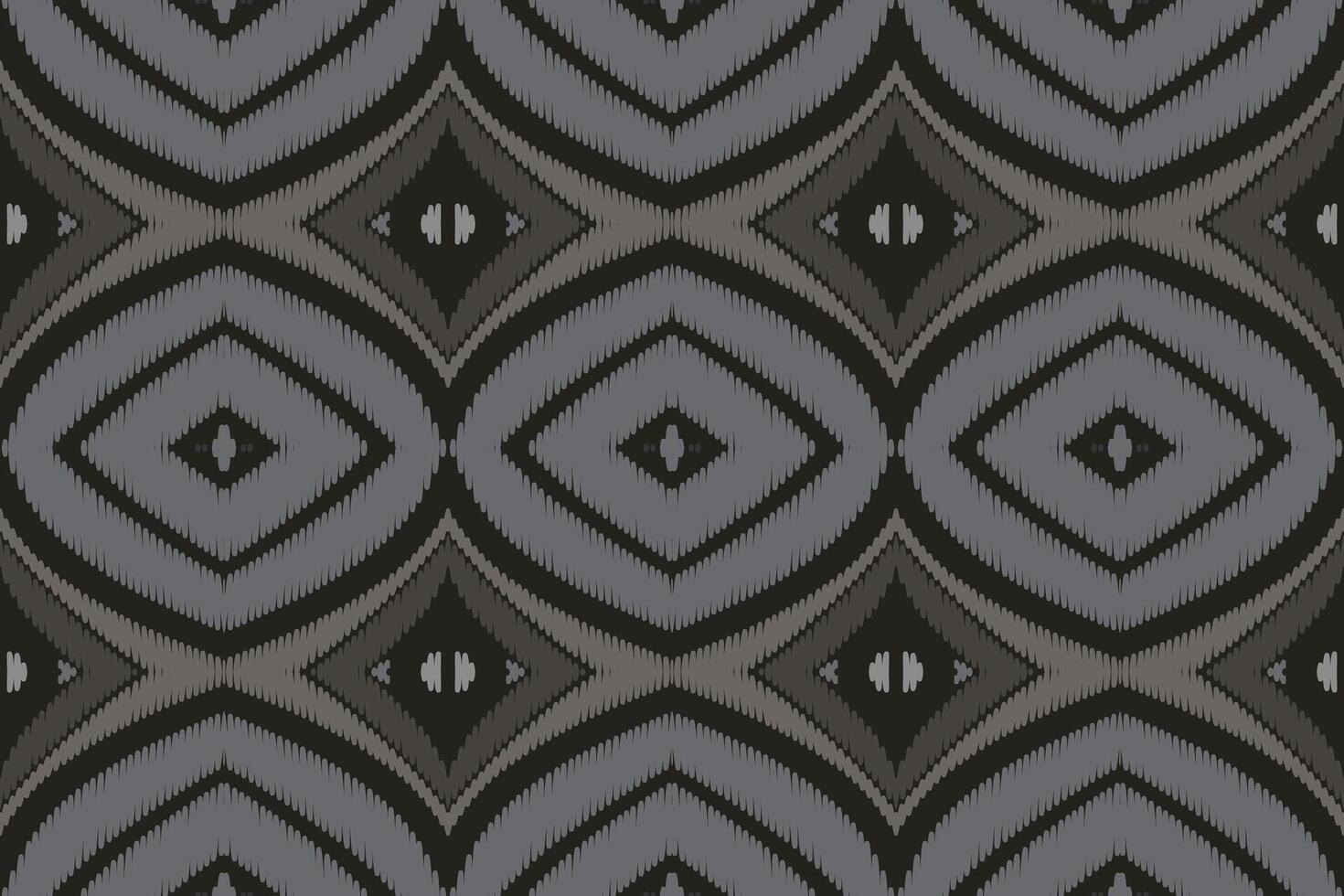 Ikat abstract geometric embroidery ethnic pattern design. Aztec fabric carpet mandala ornament chevron textile decoration wallpaper. Tribal boho native ethnic turkey traditional vector background