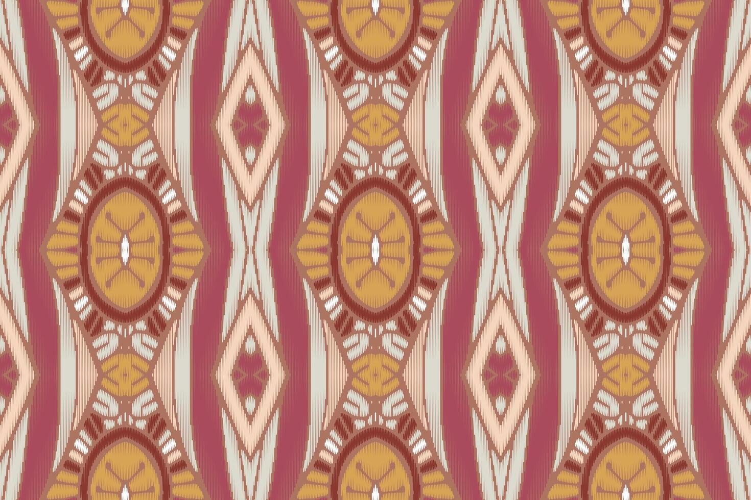 Abstract ethnic pattern art. Ikat seamless pattern traditional. American, Mexican style. vector