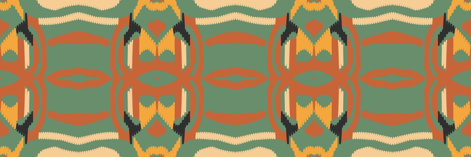 patrón ikat en tribal. geométrico étnico tradicional. estilo mexicano a rayas. diseño para fondo, papel tapiz, ilustración vectorial, tela, ropa, batik, alfombra, bordado. vector