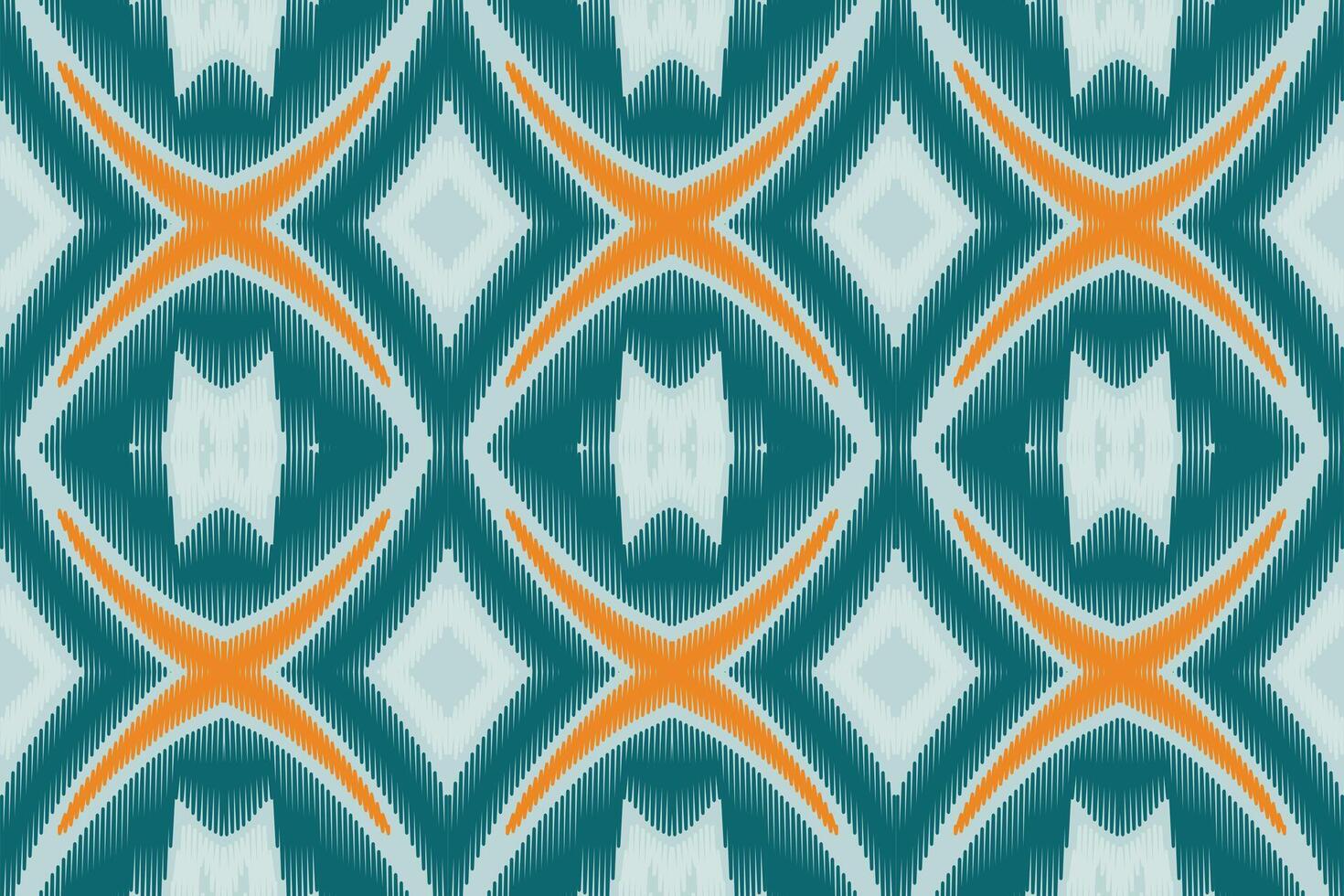 Abstract ethnic pattern art. Ikat seamless pattern traditional. American, Mexican style. vector