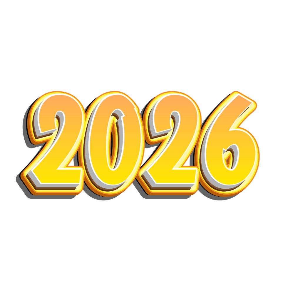 Happy new year 2026 png