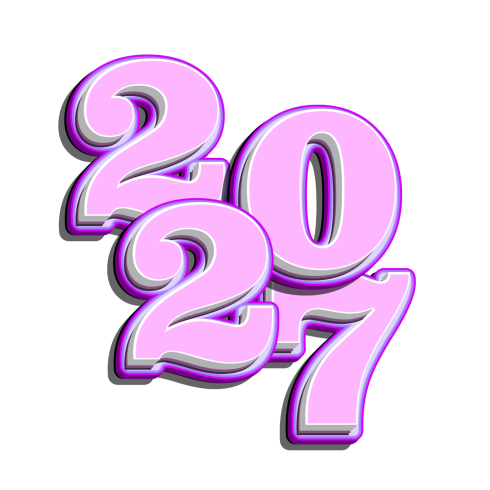 Happy new year 2027 png