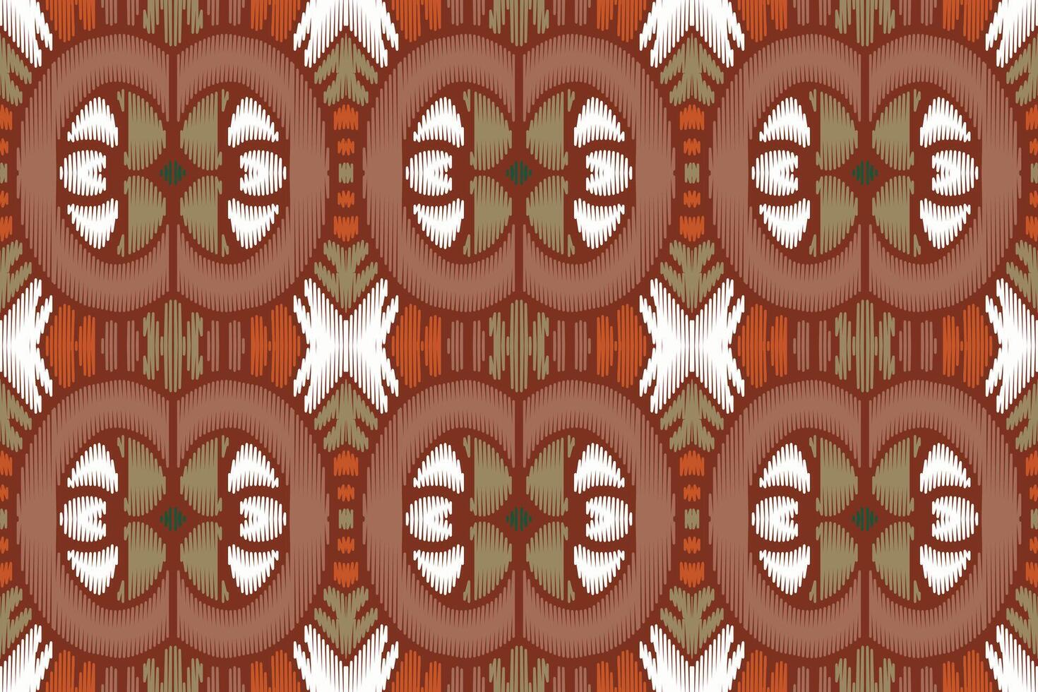 Abstract ethnic pattern art. Ikat seamless pattern traditional. American, Mexican style. vector